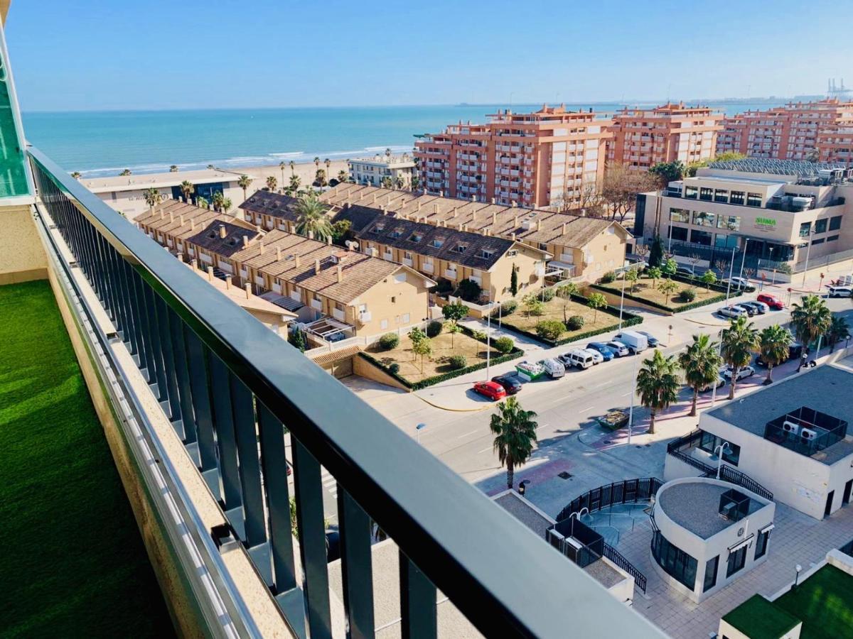Non Stress Atico Duplex Con Vistas Al Mar Apartman Valencia Kültér fotó