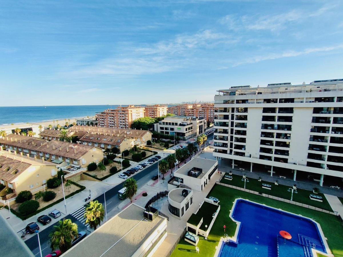 Non Stress Atico Duplex Con Vistas Al Mar Apartman Valencia Kültér fotó
