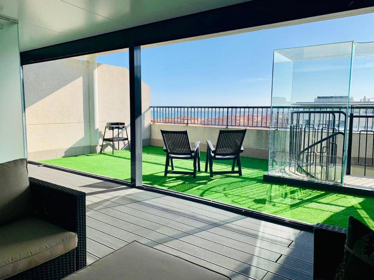 Non Stress Atico Duplex Con Vistas Al Mar Apartman Valencia Kültér fotó