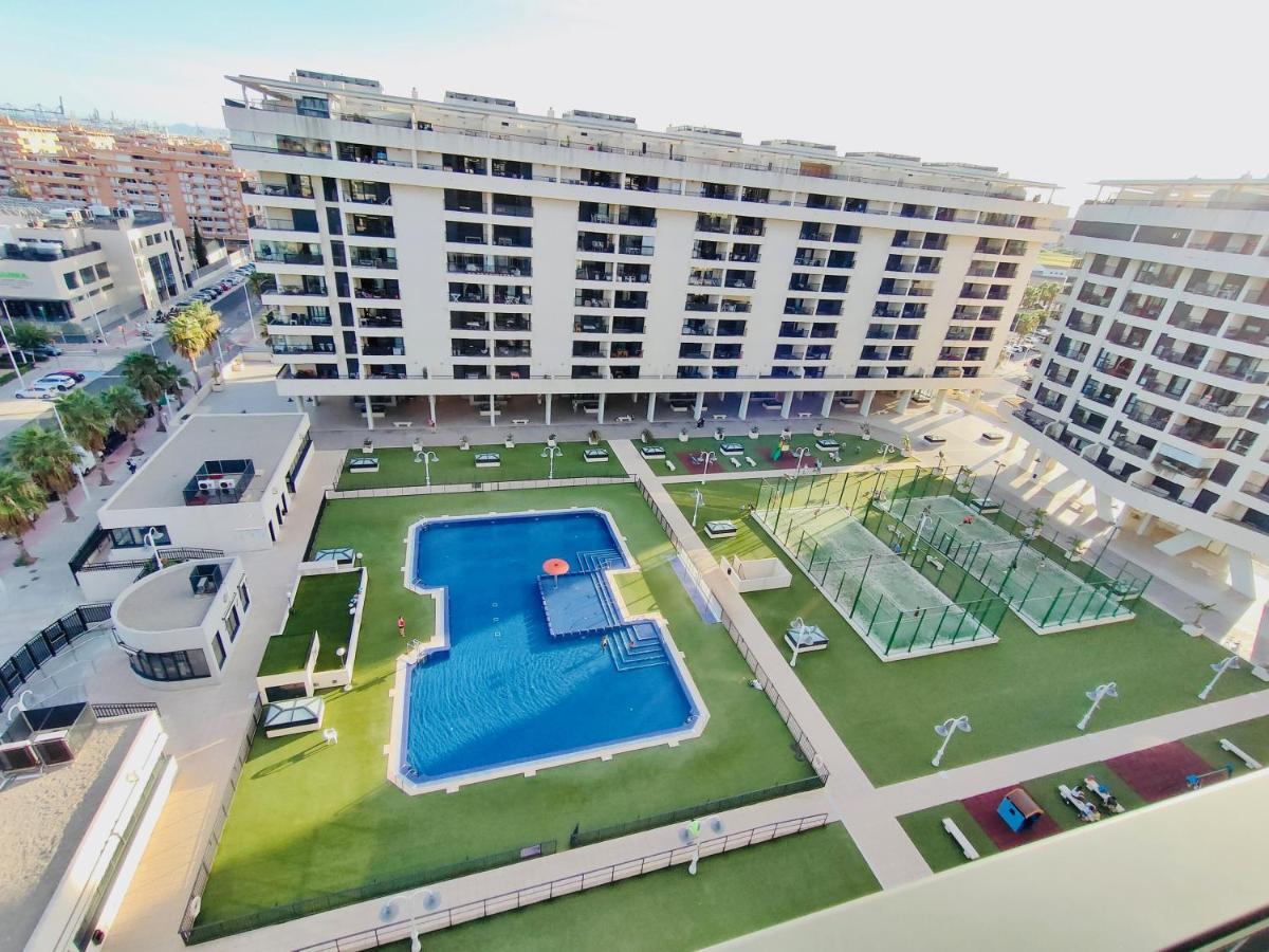 Non Stress Atico Duplex Con Vistas Al Mar Apartman Valencia Kültér fotó